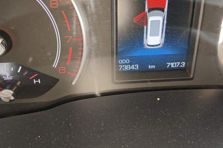 Used Haval H6 2020 1.5 GDIT Automatic Platinum Urban Edition Odometer Close Up