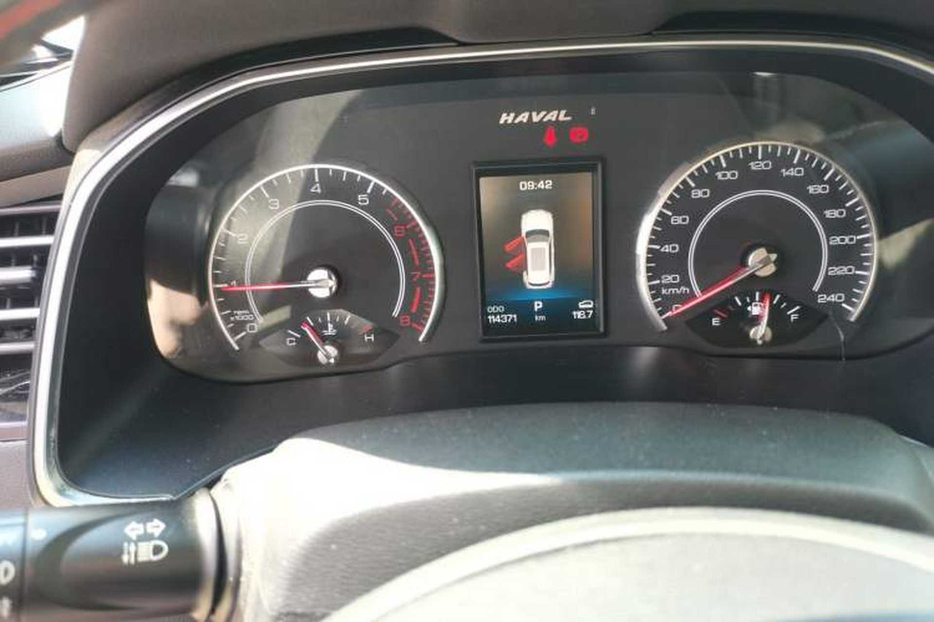 Used Haval H6 2020 1.5 GDIT Automatic Platinum Urban Edition Odometer Close Up