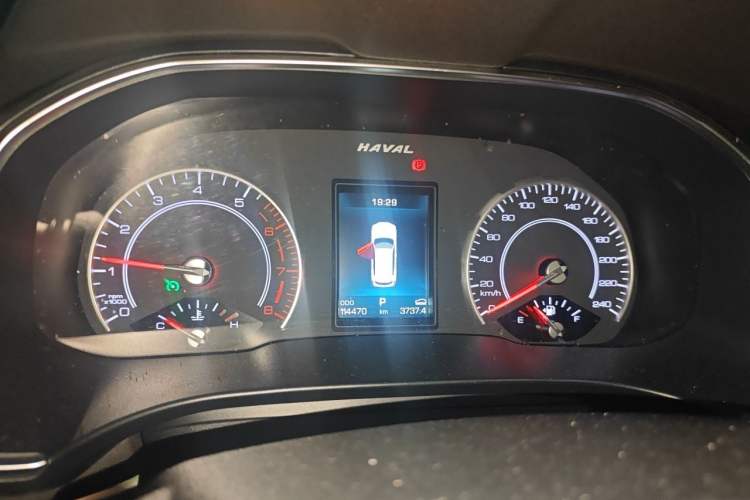 Used Haval H6 2020 1.5 GDIT Automatic Platinum Urban Edition Odometer Close Up
