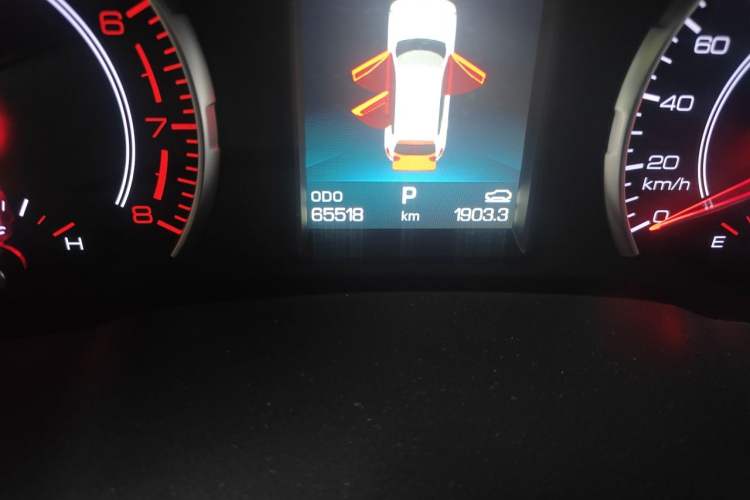 Used Haval H6 2020 1.5 GDIT Automatic Platinum Champion Edition Odometer Close Up