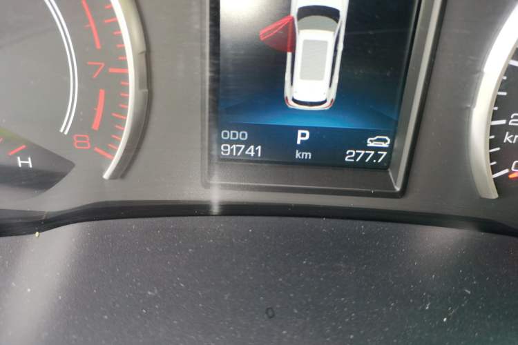 Used Haval H6 2020 1.5 GDIT Automatic Platinum Champion Edition Odometer Close Up