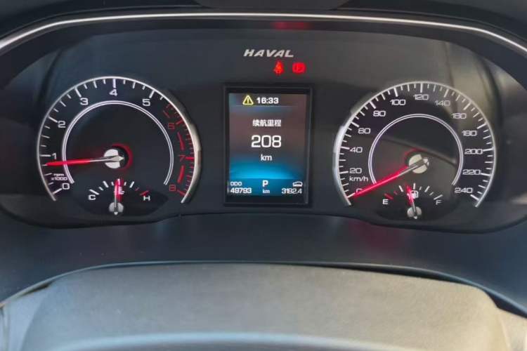 Used Haval H6 2020 2.0 GDIT Automatic GT Champion Edition Odometer Close Up