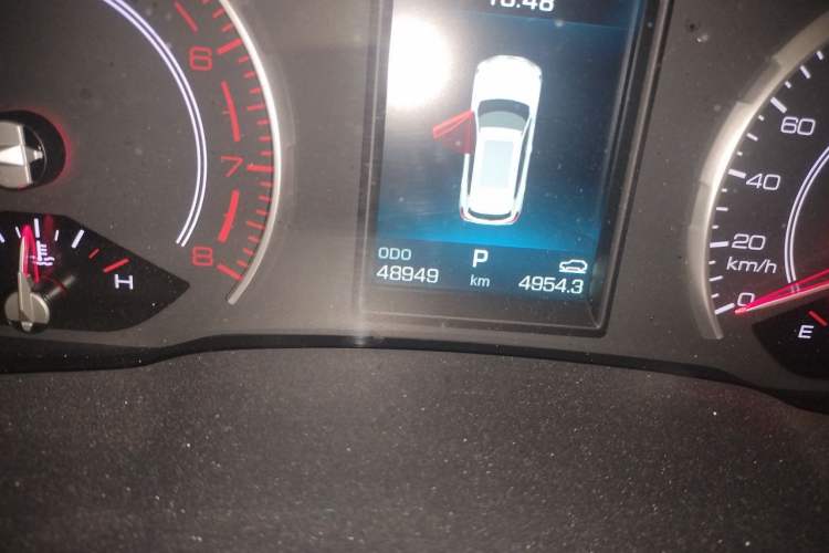 Used Haval H6 2020 1.5 GDIT Automatic Platinum Champion Edition Odometer Close Up