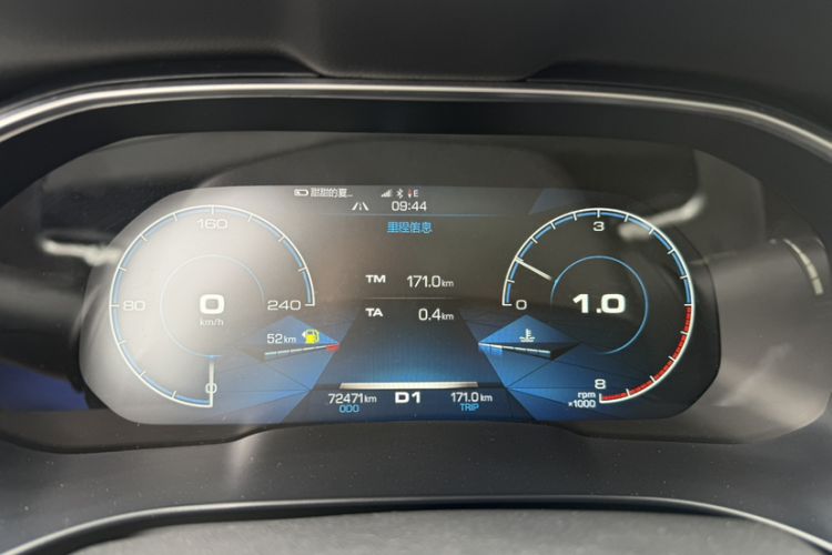 Used Haval H6 2020 1.5 GDIT Automatic Platinum Luxury Edition Odometer Close Up