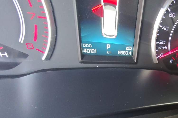 Used Haval H6 2020 1.5 GDIT Automatic Platinum Urban Edition Odometer Close Up