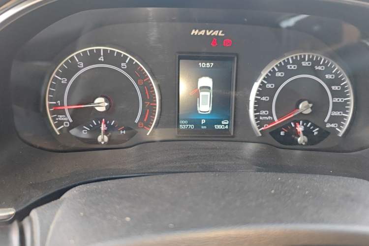 Used Haval H6 2020 1.5 GDIT Automatic Platinum Urban Edition Odometer Close Up