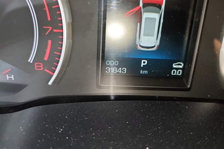 Used Haval H6 2020 1.5 GDIT Automatic Platinum Champion Edition Odometer Close Up