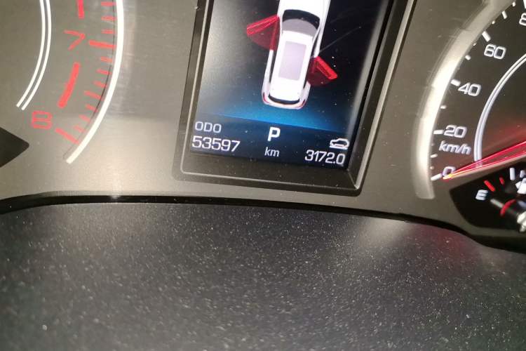 Used Haval H6 2020 1.5 GDIT Automatic Platinum Champion Edition Odometer Close Up