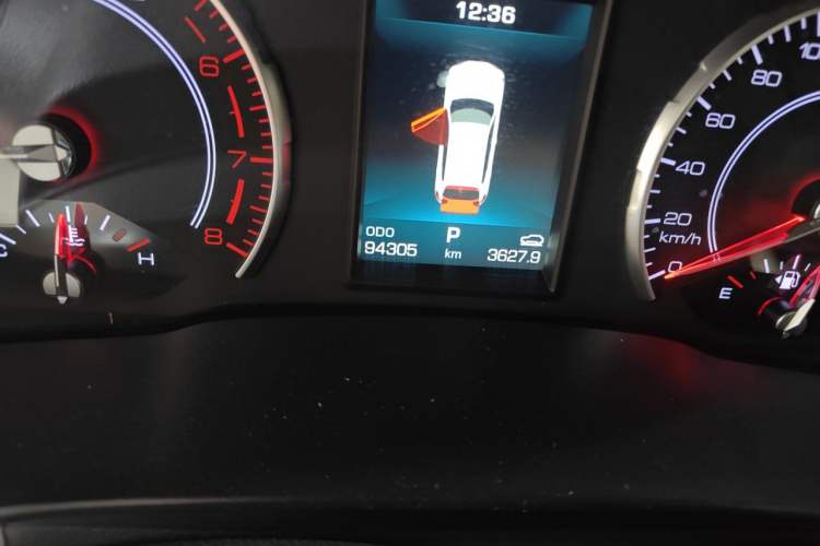 Used Haval H6 2020 1.5 GDIT Automatic Platinum Champion Edition Odometer Close Up