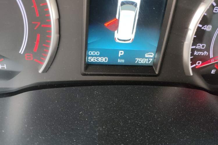Used Haval H6 2020 1.5 GDIT Automatic Platinum Champion Edition Odometer Close Up