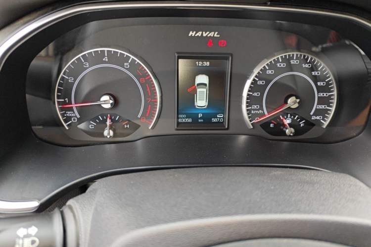 Used Haval H6 2020 1.5 GDIT Automatic Platinum Urban Edition Odometer Close Up