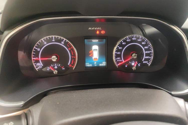 Used Haval H6 2020 2.0 GDIT Automatic Platinum Champion Edition Odometer Close Up
