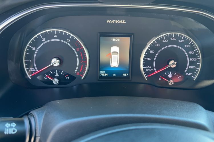 Used Haval H6 2020 1.5 GDIT Automatic Platinum Champion Edition Odometer Close Up