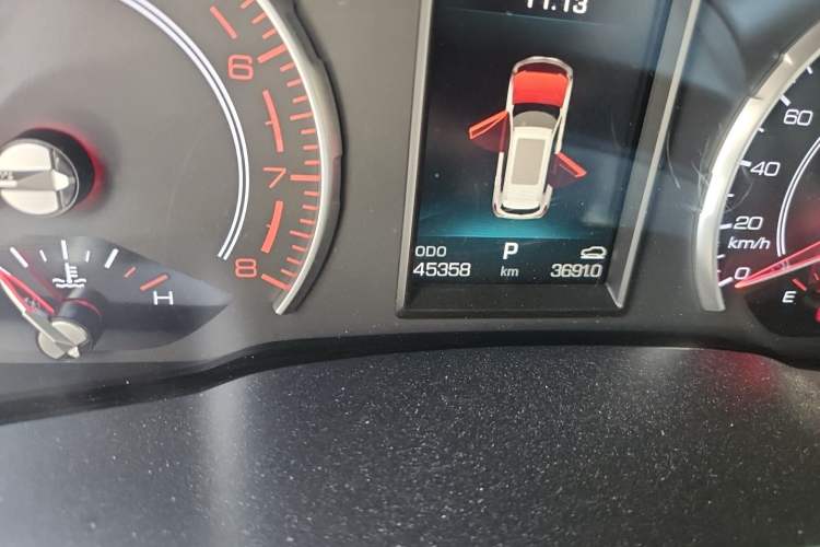 Used Haval H6  Odometer Close Up