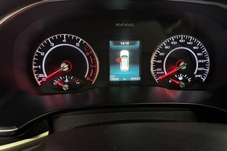 Used Haval H6 2020 1.5 GDIT Automatic Platinum Champion Edition Odometer Close Up