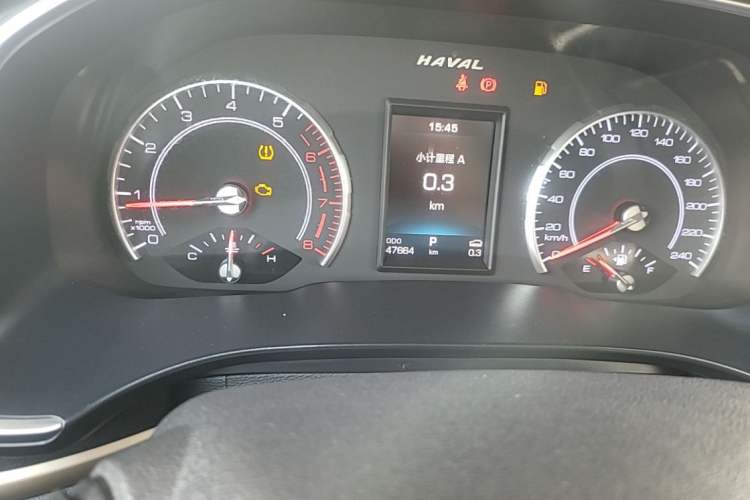 Used Haval H6 2020 1.5 GDIT Automatic Platinum Champion Edition Odometer Close Up