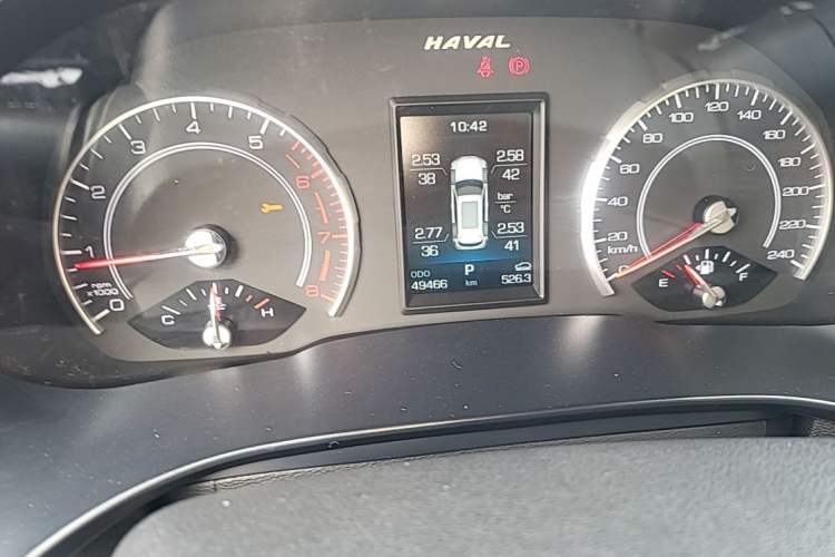 Used Haval H6 2020 1.5 GDIT Automatic Platinum Urban Edition Odometer Close Up