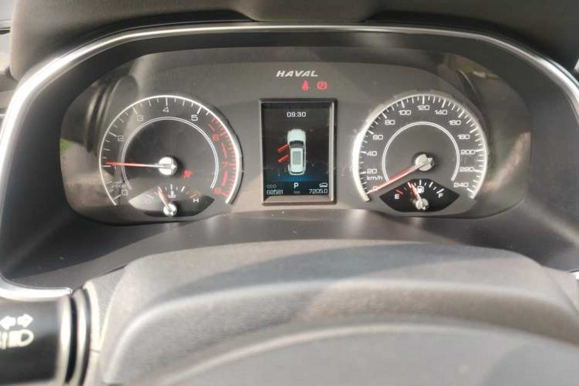 Used Haval H6 2020 1.5 GDIT Automatic Platinum Champion Edition Odometer Close Up