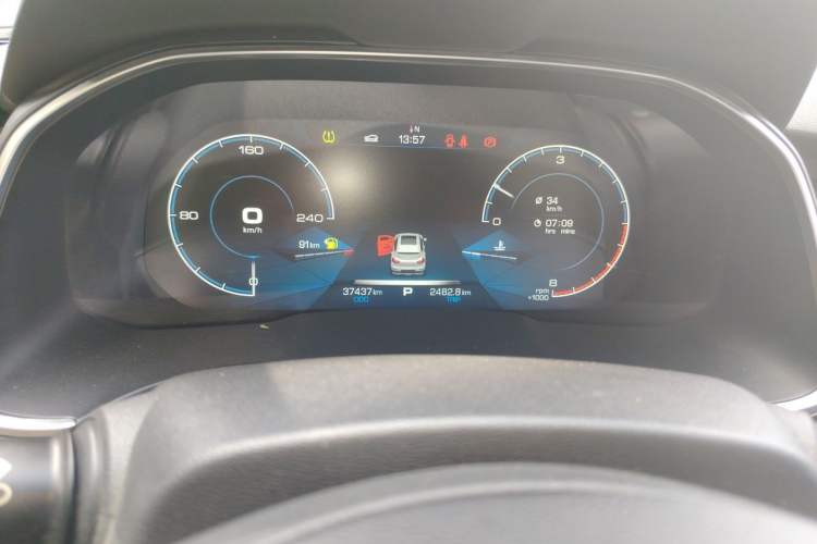Used Haval H6 2020 1.5 GDIT Automatic Platinum Luxury Edition Odometer Close Up