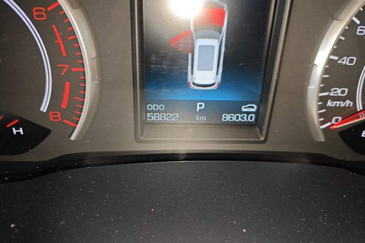 Used Haval H6 2020 1.5 GDIT Automatic Platinum Champion Edition Odometer Close Up