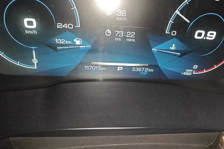 Used Haval H6 2020 1.5 GDIT Automatic Platinum Luxury Edition Odometer Close Up