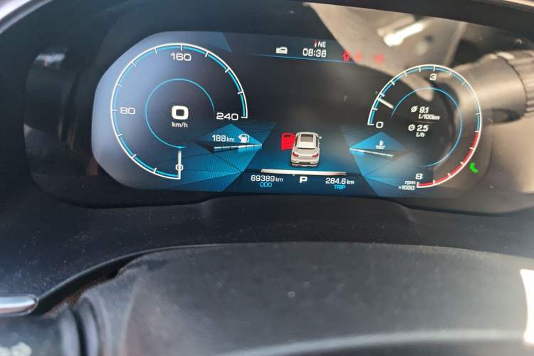 Used Haval H6 2020 2.0 GDIT Automatic Platinum Luxury Edition Odometer Close Up