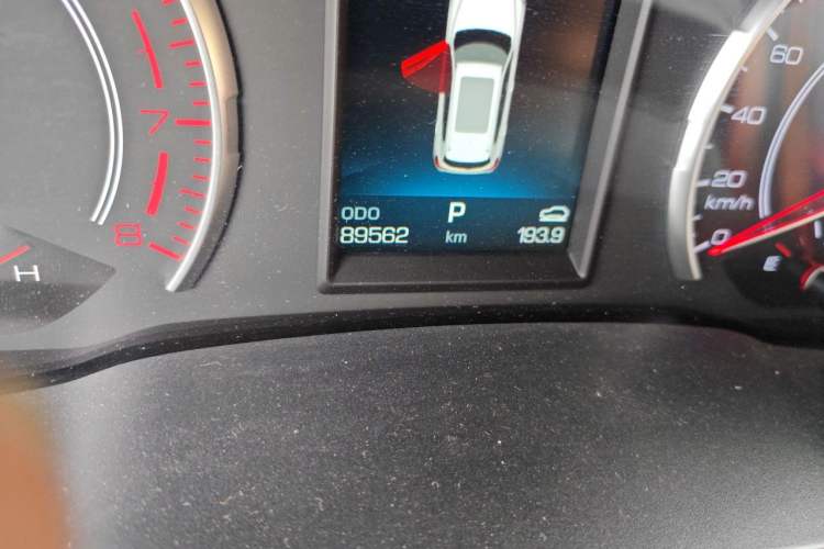 Used Haval H6 2020 1.5 GDIT Automatic Platinum Urban Edition Odometer Close Up