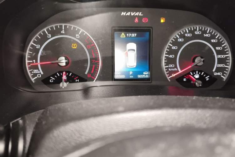 Used Haval H6 2020 1.5 GDIT Automatic Platinum Urban Edition Odometer Close Up