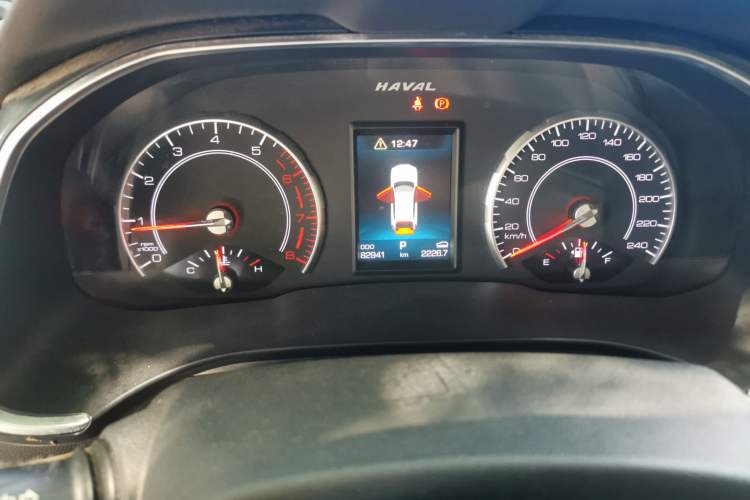 Used Haval H6 2020 1.5 GDIT Automatic Platinum Urban Edition Odometer Close Up