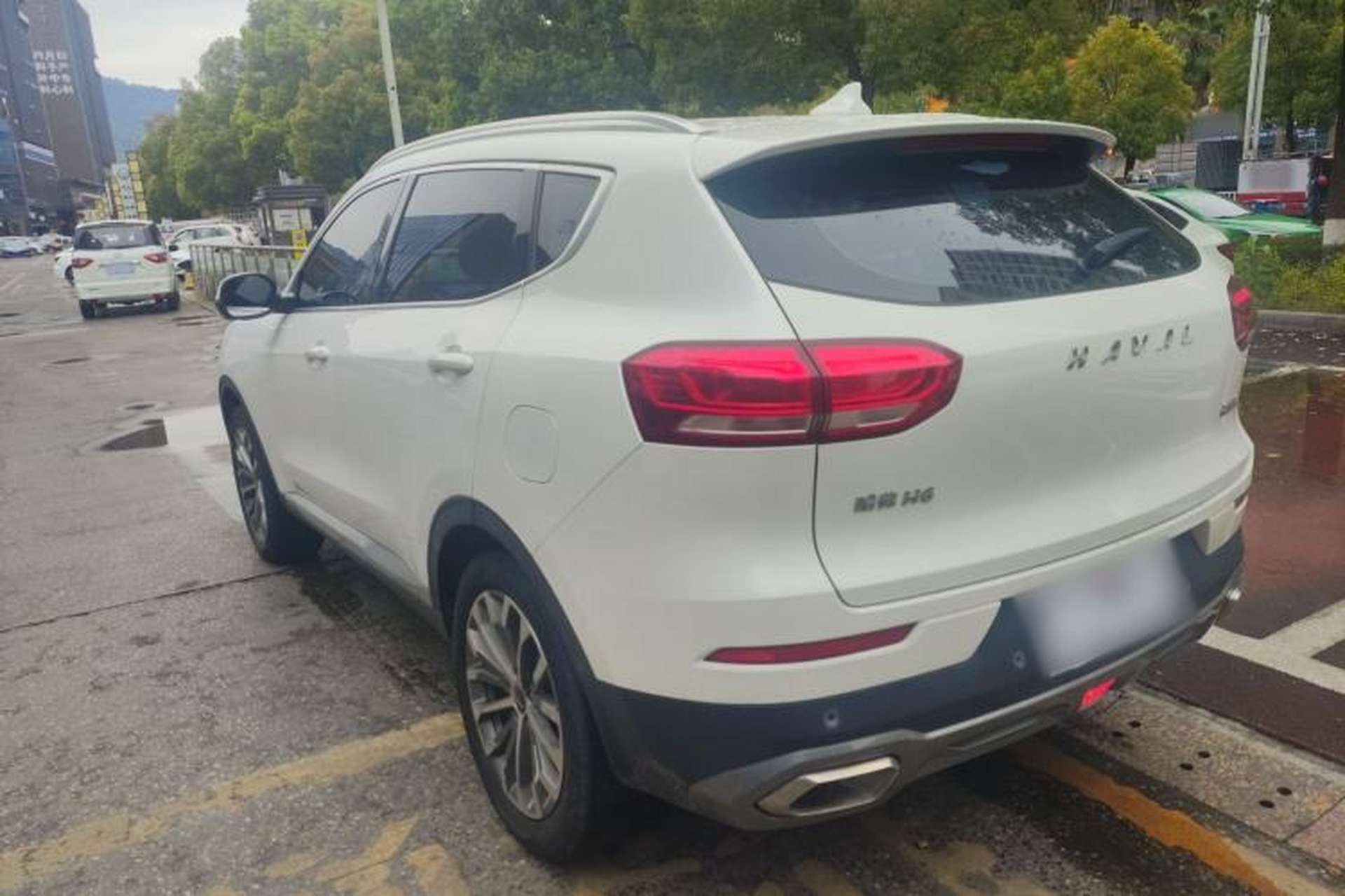 Used Haval H6 2020 1.5 GDIT Automatic Platinum Champion Edition Rear Left 45 Deg