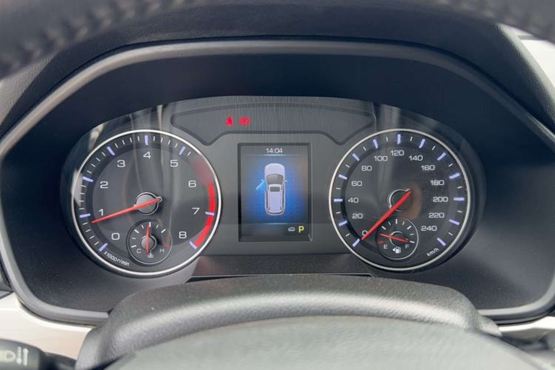 Used Haval H6 2021 Sport Edition 1.5T Automatic Elite Smart Connectivity Model with Hexagonal Grille Instrument Cluster