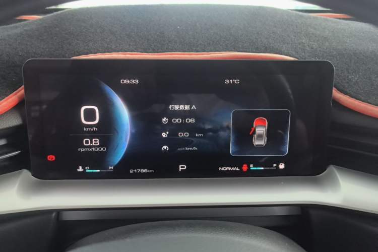 Used Haval H6 2021 3rd Generation 1.5T Automatic Two-Wheel Drive Pro Instrument Cluster