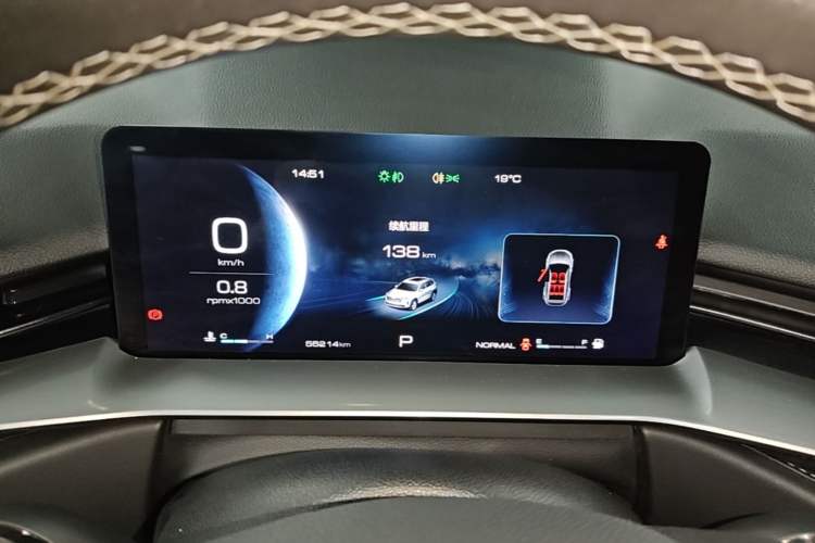 Used Haval H6 2021 3rd Generation 1.5T Automatic Two-Wheel Drive Pro Instrument Cluster