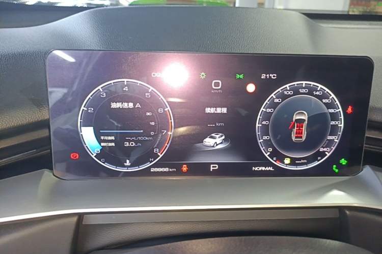 Used Haval H6 2021 3rd Generation 1.5T Automatic Two-Wheel Drive Max Instrument Cluster