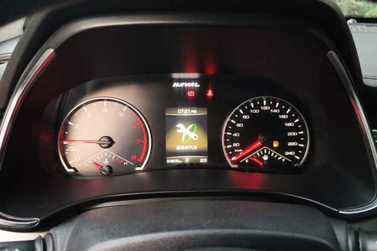 Used Haval H6 2021 National Trend Edition 1.5T Automatic Urban Version Instrument Cluster