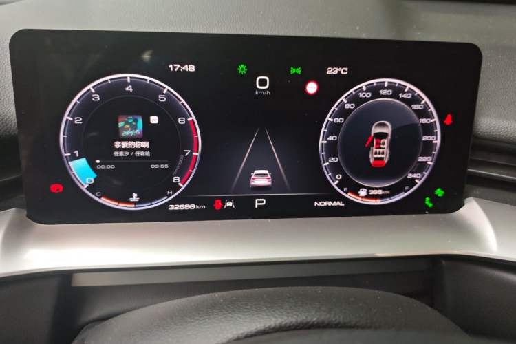 Used Haval H6 2021 3rd Generation 1.5T Automatic Two-Wheel Drive Max Instrument Cluster