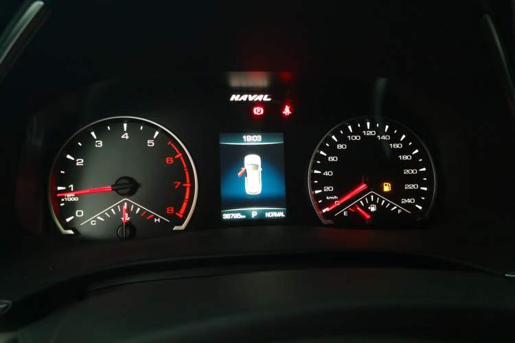 Used Haval H6 2021 National Trend Edition 1.5T Automatic Urban Version Instrument Cluster