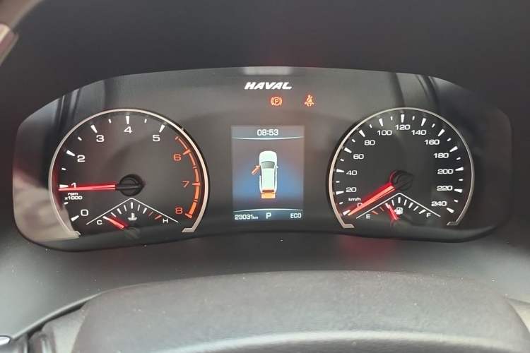Used Haval H6 2021 National Trend Edition 1.5T Automatic Urban Version Instrument Cluster
