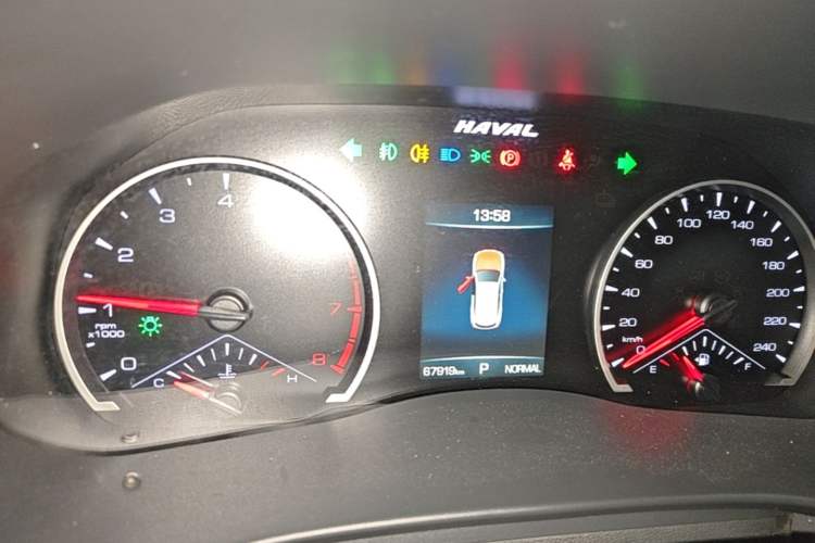 Used Haval H6 2021 National Trend Edition 1.5T Automatic Urban Version Instrument Cluster
