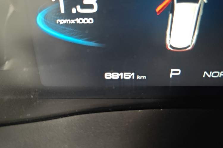 Used Haval H6 2021 China Trend Edition 1.5 GDIT Automatic Champion Version Odometer Close Up