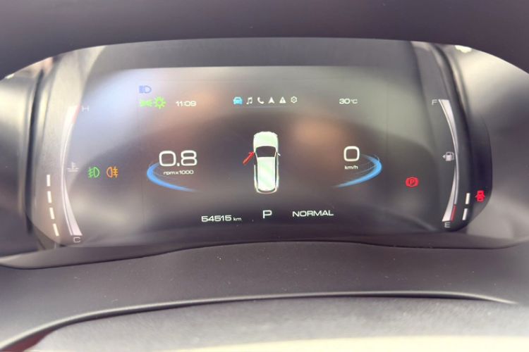 Used Haval H6 2021 China Trend Edition 1.5 GDIT Automatic Champion Version Odometer Close Up