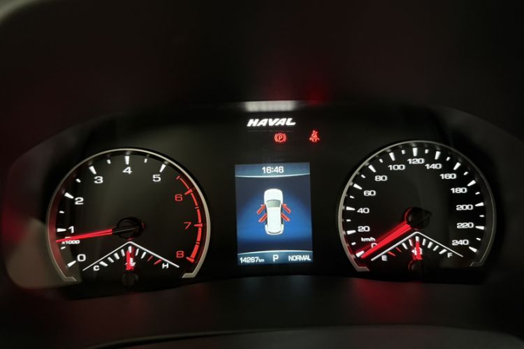 Used Haval H6 2021 National Trend Edition 1.5T Automatic Urban Version Odometer Close Up