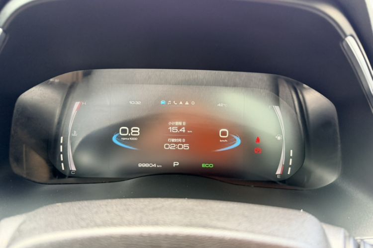Used Haval H6 2021 National Trend Edition 1.5T Automatic Champion Version Odometer Close Up