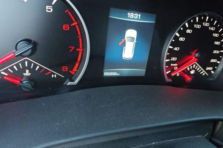 Used Haval H6 2021 National Trend Edition 1.5T Automatic Urban Version Odometer Close Up