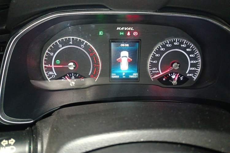 Used Haval H6 2021 1.5 GDIT Automatic Champion Edition Odometer Close Up