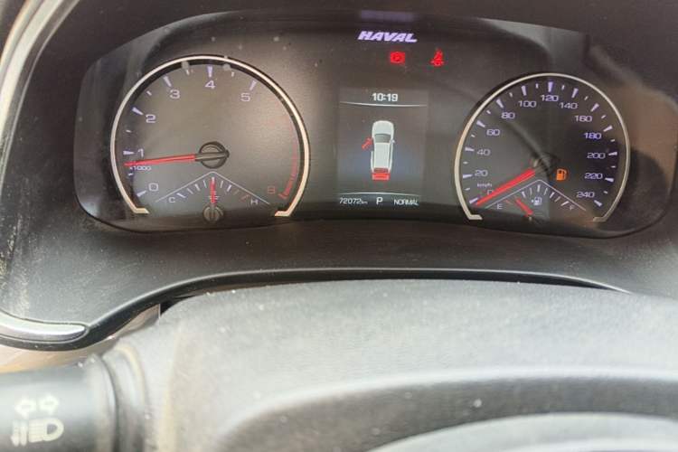 Used Haval H6 2021 National Trend Edition 1.5T Automatic Urban Version Odometer Close Up