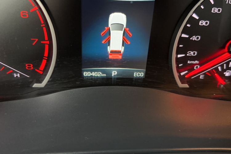 Used Haval H6 2021 National Trend Edition 1.5T Automatic Urban Version Odometer Close Up