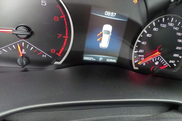 Used Haval H6 2021 National Trend Edition 1.5T Automatic Urban Version Odometer Close Up