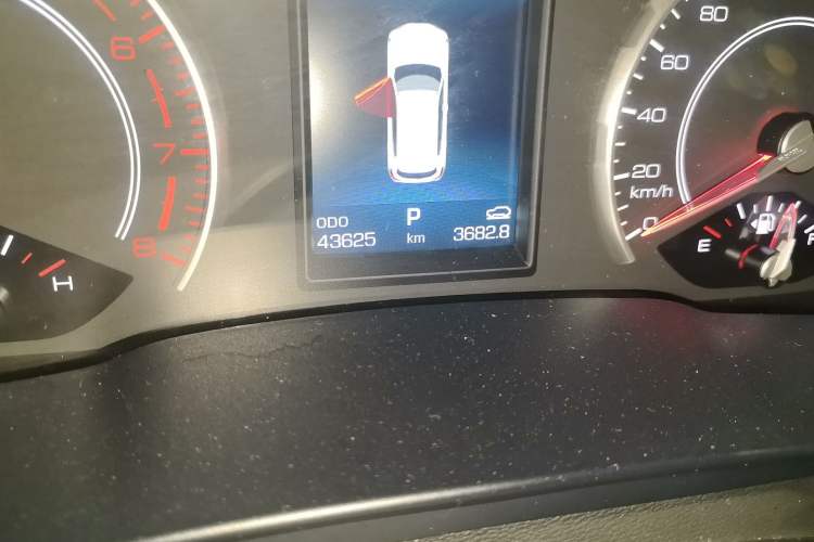 Used Haval H6 2021 1.5T Automatic Urban Edition Odometer Close Up