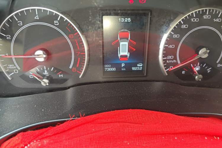 Used Haval H6 2021 1.5T Automatic Urban Edition Odometer Close Up